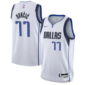 Luka Dončić Dallas Mavericks Captivant Nike Youth Swingman Jersey Association Edition White