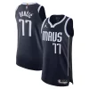 Luka Dončić Dallas Mavericks Jordan Brand Authentic Dashing Player Jersey Statement Edition Navy