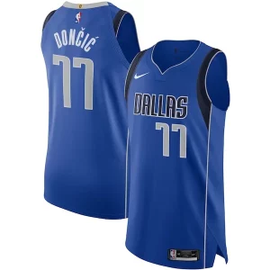 Luka Dončić Dallas Mavericks Nike Authentic Jersey Association Exclusif Edition Blue