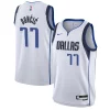Luka Dončić Dallas Mavericks Nike Youth Swingman Exclusif Jersey Association Edition White
