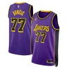 Luka Dončić Los Angeles Lakers Jordan Brand Statement Dashing Edition Swingman Jersey Purple