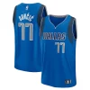 Luka Dončić Dallas Mavericks Fast Break Replica Player Jersey Icon Superbe Edition Blue