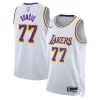 Luka Luxueux Dončić Los Angeles Lakers Nike Association Edition Unisex Swingman Jersey White