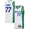 Luka Vibrant Dončić Dallas Mavericks Nike Swingman Player Jersey City Edition White