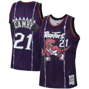 Marcus Camby Toronto Raptors 2001/02 Uniques Hardwood Classics Swingman Jersey Purple