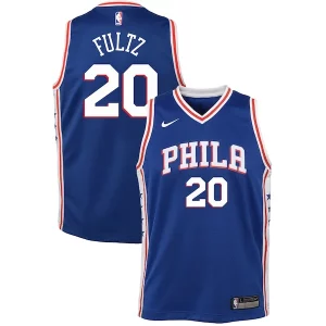 Markelle Fultz Philadelphia 76ers Charming Nike Youth Swingman Jersey Blue Icon Edition