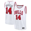Matas Buzelis Chicago Bulls Fast Break Replica Player Jersey Association Edition Éclatant White