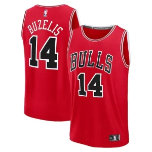 Matas Buzelis Chicago Commémoratif Bulls Fast Break Replica Player Jersey Icon Edition Red