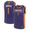 Men's Devin Booker Purple Phoenix Suns Sophistiqué Player Jersey