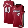 Miami Heat Jordan Brand Swingman Custom Jersey Statement Edition Red Admirable