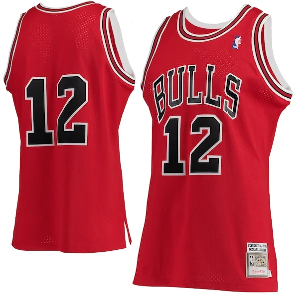 Michael Confortable Jordan Chicago Bulls 1989/90 Hardwood Classics Authentic Jersey Red