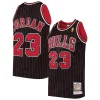 Men's Chicago Bulls Michael Jordan Uniques Black 1996/97 Hardwood Classics Authentic Jersey
