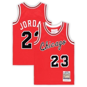 Michael Jordan Chicago Bulls Preschool Hardwood Classics Stylish 1984/85 Authentic Swingman Jersey Red