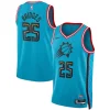 Mikal Bridges Phoenix Suns Prime Nike Unisex 2022/23 Swingman Jersey City Edition Turquoise