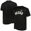 Milwaukee Bucks Profile Big & Tall Uniques Pop Jersey Black