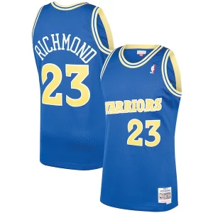 Mitch Richmond Golden State Warriors 1990/91 Hardwood Classics Swingman Jersey Authentique Royal