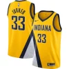 Myles Turner Indiana Pacers Nike Refiné Swingman Jersey Gold Statement Edition