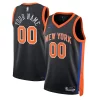New Exclusif York Knicks Nike Unisex 2022/23 Swingman Custom Jersey City Edition Black
