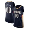 New Orleans Commémoratif Pelicans Nike 2021/22 Diamond Authentic Custom Jersey Icon Edition Navy