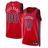 New Orleans Pelicans Jordan Brand Unisex Dashing Swingman Custom Jersey Red Statement Edition