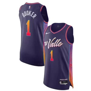 Nike Devin Booker Phoenix Suns Authentic Magnifique Jersey City Edition Purple