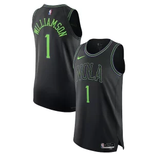 Nike Zion Williamson New Orleans Pelicans Authentic Jersey City Splendide Edition Black