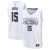 Nikola Jokic Exquisite Denver Nuggets Youth 2024/25 Fast Break Player Jersey City Edition White