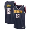 Nikola Jokic Denver Nuggets Fast Break Replica Player Jersey Icon Edition Splendide Navy