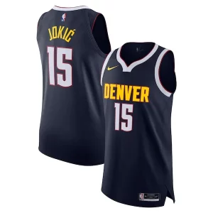 Nikola Jokic Denver Nuggets Nike Authentic Jersey Tendance Icon Edition Navy