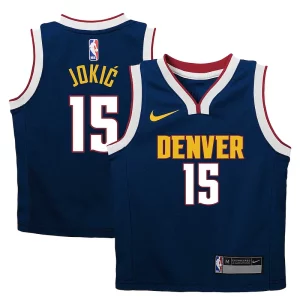 Nikola Jokic Denver Nuggets Nike Preschool Moderne Dri FIT Swingman Player Jersey Icon Edition Navy