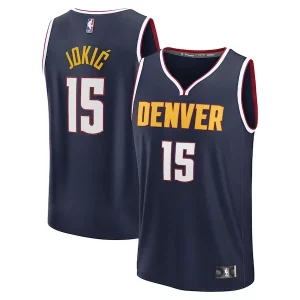 Nikola Jokic Denver Nuggets Youth Fast Stylish Break Replica Player Jersey Icon Edition Navy