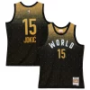 Nikola Jokic Team World 2016 Hardwood Classics Rising Stars Swingman Moderne Jersey Black
