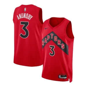OG Anunoby Classique Toronto Raptors Nike Unisex Swingman Jersey Icon Edition Red