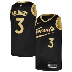 OG Anunoby Toronto Tendance Raptors Nike Swingman Player Jersey City Edition Black