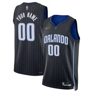 Orlando Magic Nike 2021/22 Diamond Swingman Custom Jersey Icon Edition Haut de gamme Black