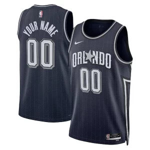 Orlando Magic Nike Unisex 2023/24 Gracieux Custom Swingman Jersey Navy City Edition