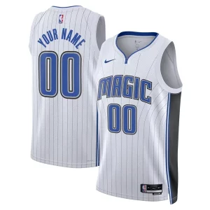 Orlando Magic Nike Unisex Swingman Custom Jersey White Association Edition Gracieux