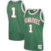 Oscar Robertson Milwaukee Bucks 2001/02 Hardwood Classics Swingman Commémoratif Jersey Green