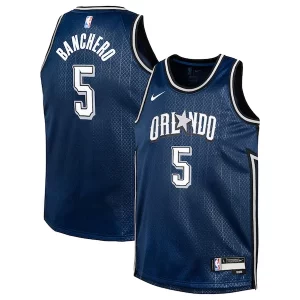 Paolo Banchero Orlando Magic Nike Youth Swingman Replica Jersey Unique City Edition Navy