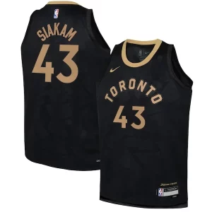 Pascal Siakam Toronto Moderne Raptors Nike Youth 2022/23 Swingman Jersey City Edition Black