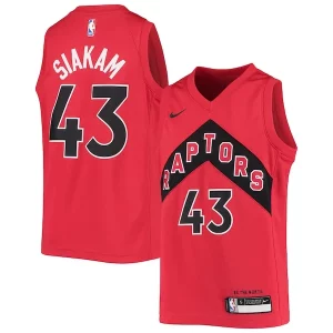 Pascal Siakam Toronto Raptors Admirable Nike Youth Swingman Jersey Icon Edition Red/White