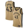 Pascal Siakam Toronto Raptors Nike Unisex 2023/24 Swingman Jersey Distingué Gold City Edition