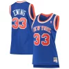 Patrick Ewing Luxueux New York Knicks Women's 1991/92 Hardwood Classics Swingman Jersey Blue
