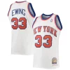 Patrick Ewing New York Knicks 1985/86 Exceptionnel Hardwood Classics Authentic Jersey White