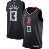 Paul George LA Clippers Jordan Dashing Brand 2020/21 Swingman Jersey Statement Edition Black
