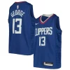 Paul George LA Clippers Nike Youth Classique Swingman Jersey Icon Edition Royal