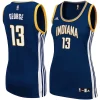 Paul Moderne George Indiana Pacers adidas Women's Replica Jersey Navy