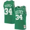 Paul Pierce Boston Celtics Hardwood Classics Confortable Swingman Jersey Kelly Green