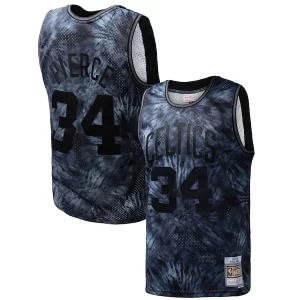 Paul Pierce Boston Celtics Hardwood Classics Moderne 2007/08 Tie Dye Swingman Jersey Black