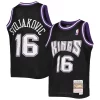 Peja Stojakovic Sacramento Kings Youth 2001/02 Hardwood Classics Swingman Jersey Exclusif Black